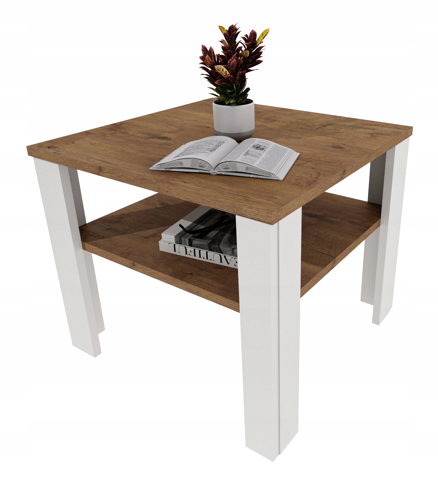 Konferenční stolek lavice stůl retro loft obývací pokoj pracovna dub lancelot Lara 53