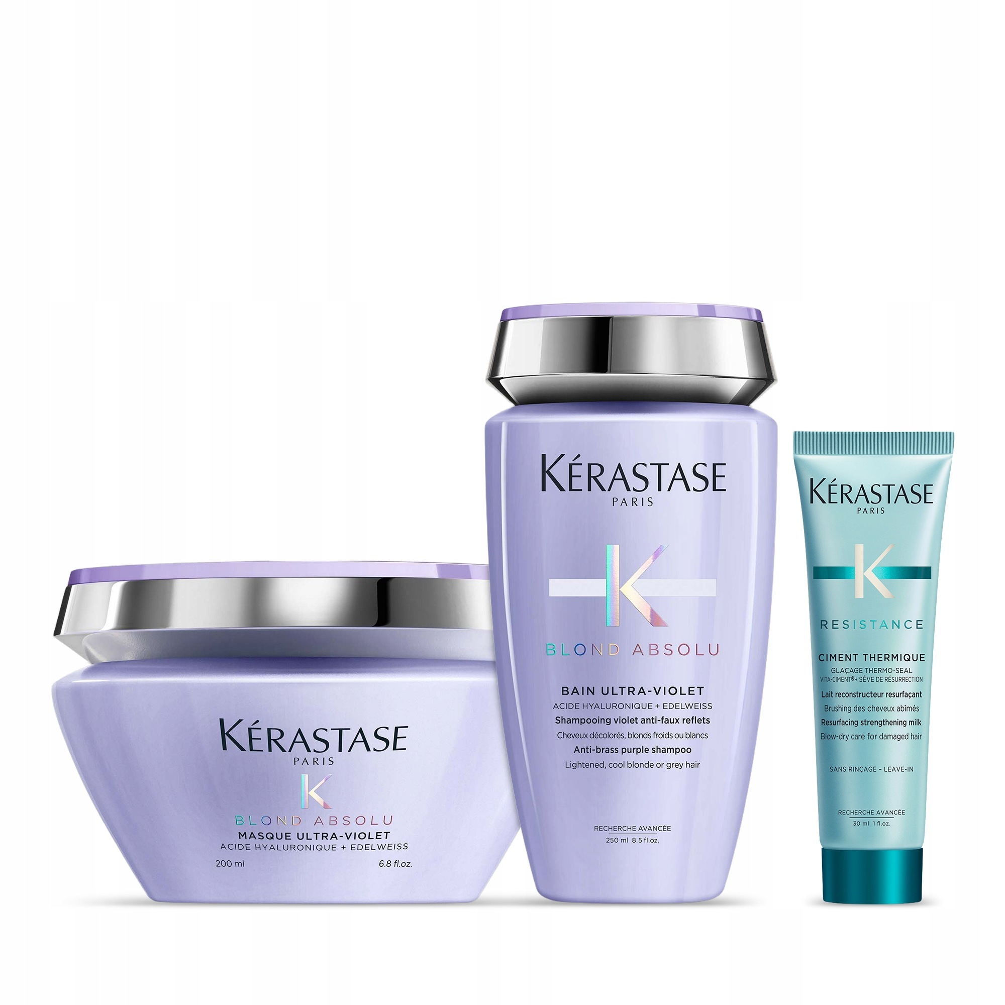Kérastase Blond Absolu Ultra-Violet Maska i Szampon Do Włosów Blond+Prezent