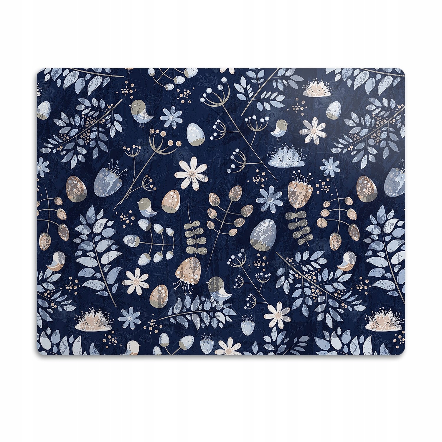 Levně Voděodolná podložka pod misku Listy vintage 90x60 cm