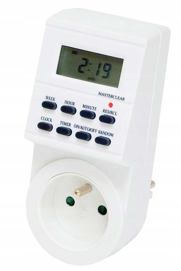 PROGRAMATOR CZASOWY -WŁĄCZNIK WYŁĄCZNIK-TIMER 24/7