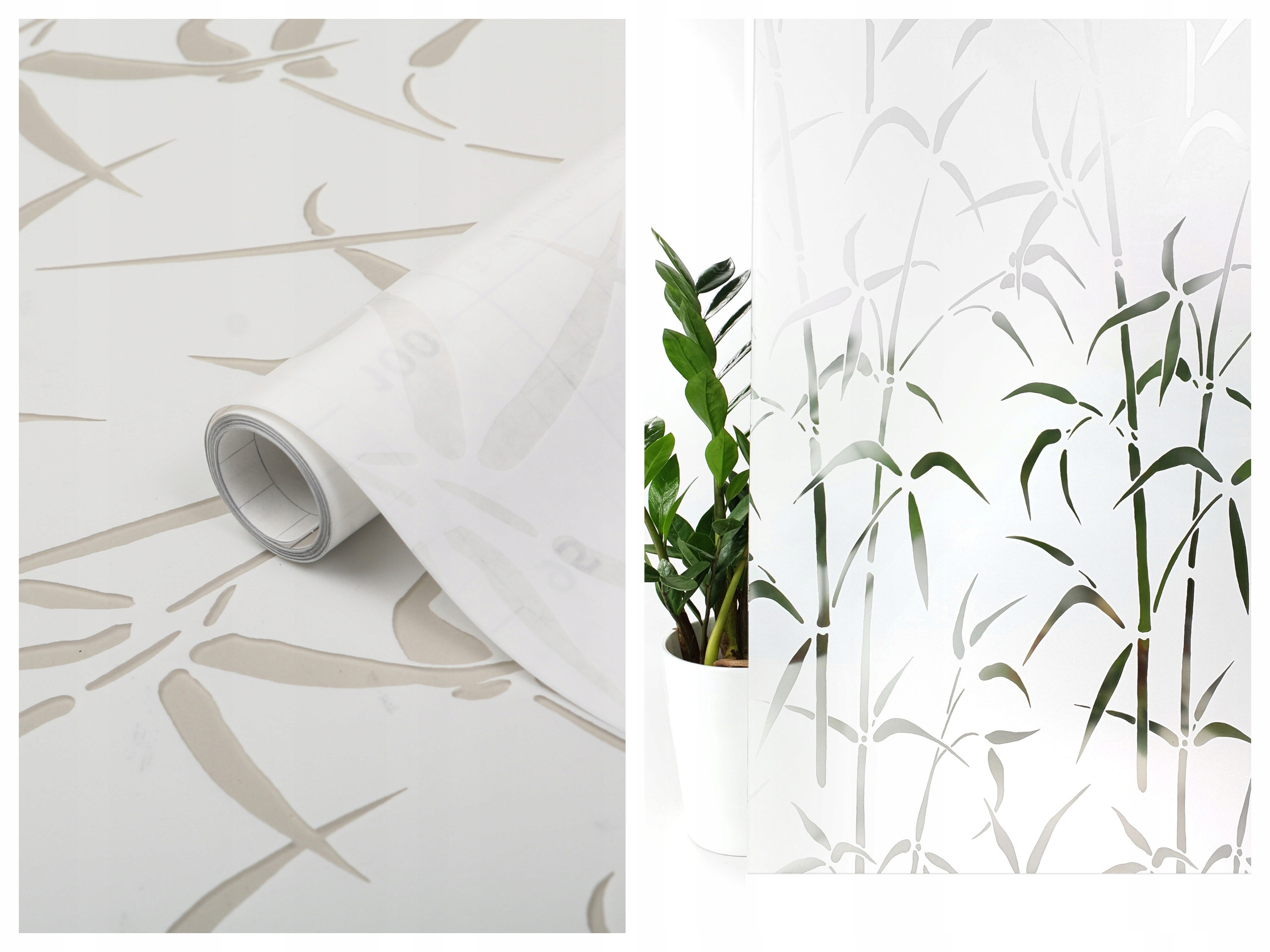 

Folia Witraż Na Okna Statyczna Bambus 90x150 cm