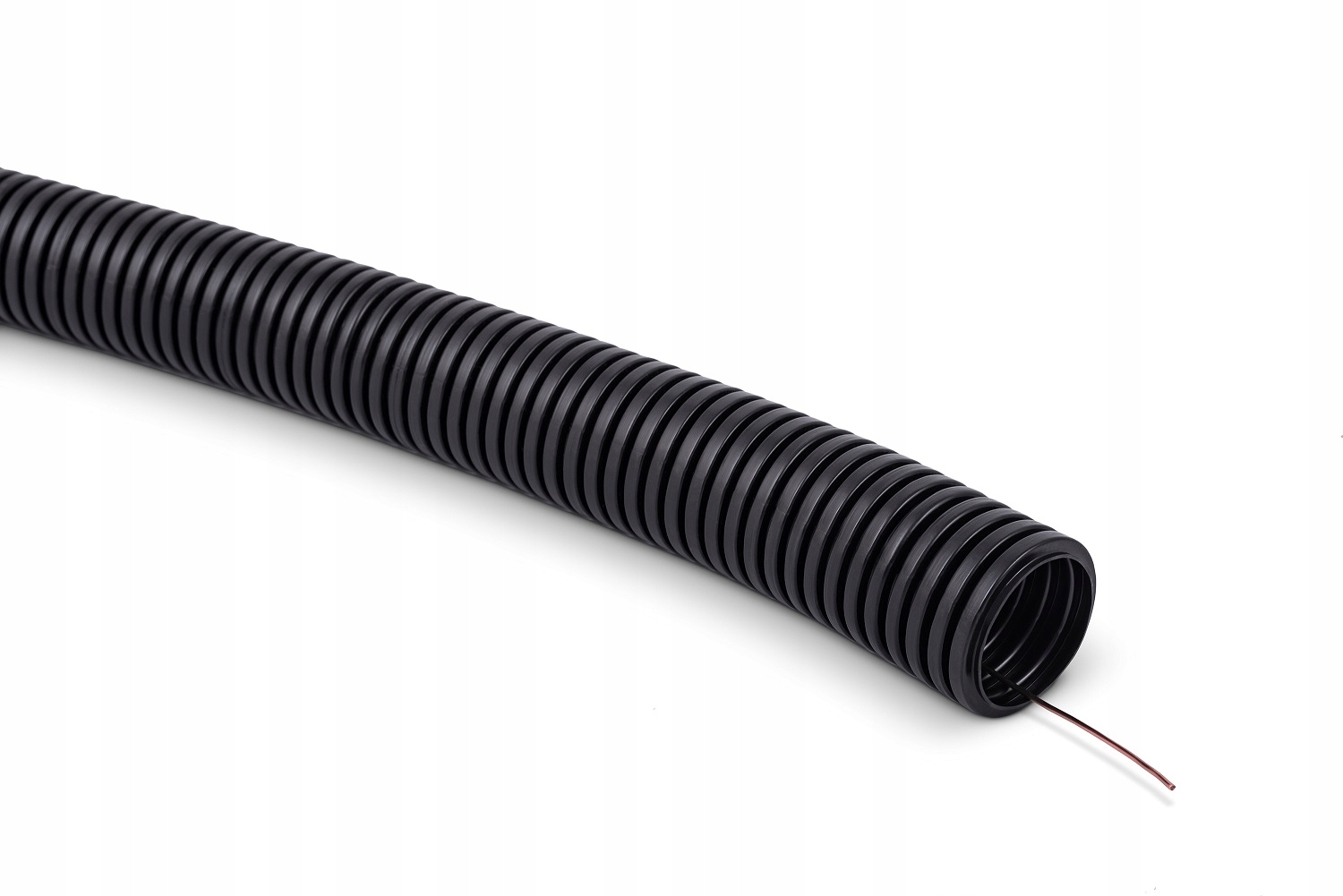 TT-Plast Rura karbowana Pvc 750N 16/12 pilot Uv Rkssuvp fotowoltaika 50m