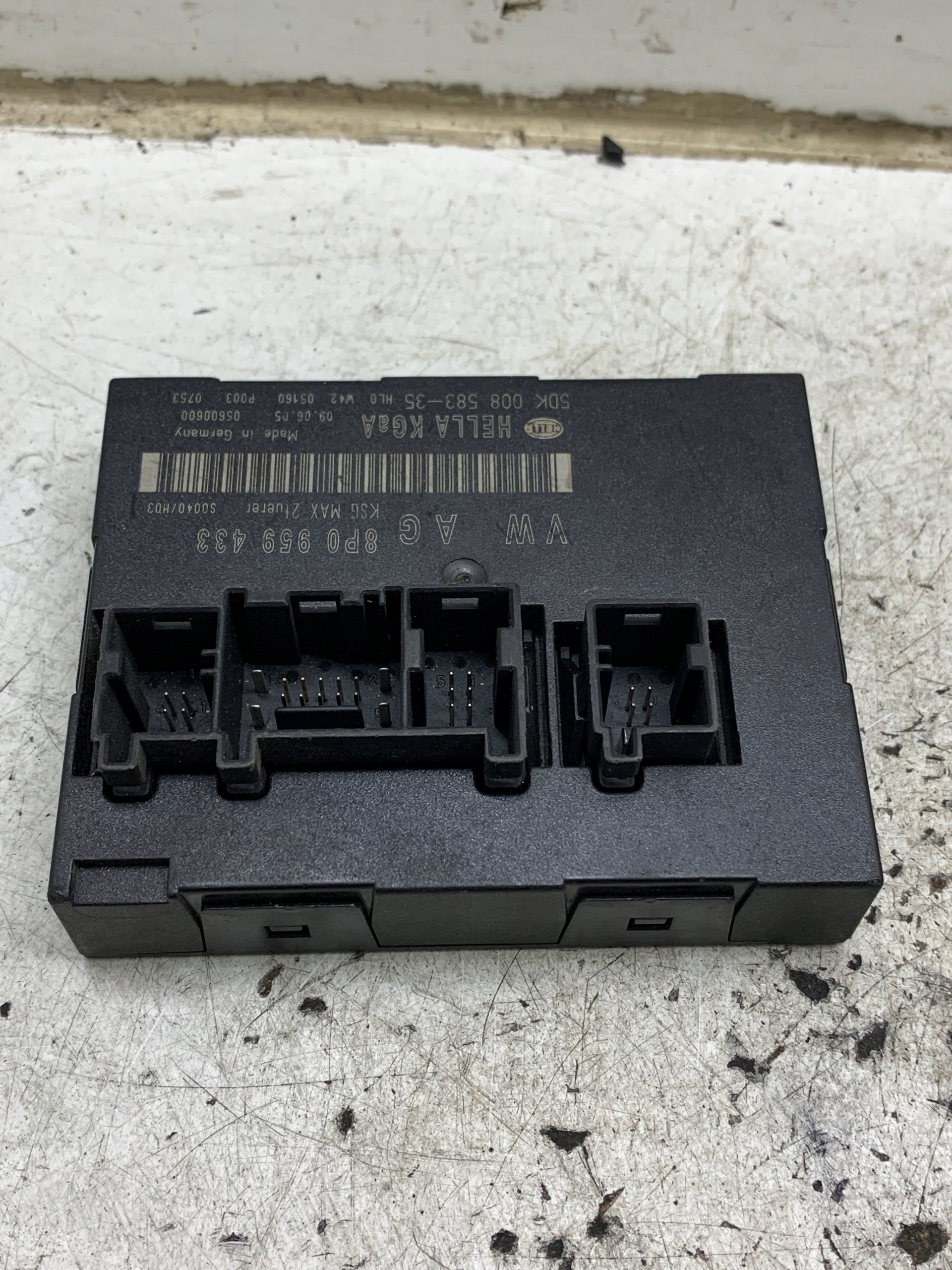 komfortsteuergerät 8P0959433 AUDI