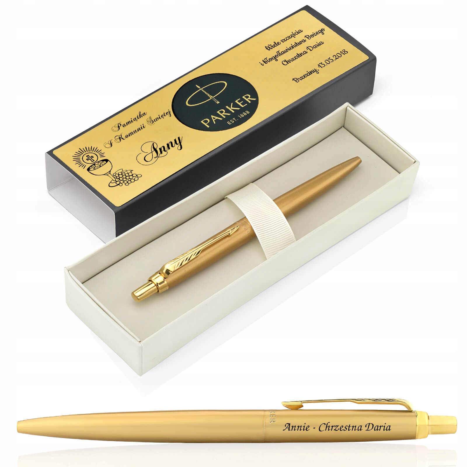

Parker Jotter West Gold długopis Urodziny grawer