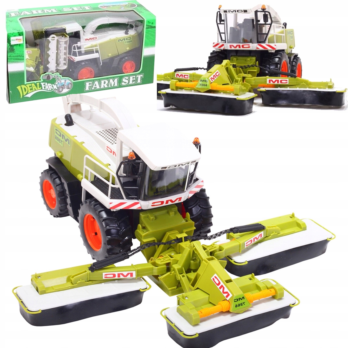 

Duży Kombajn Do Zboża 42cm Auto Potrójna Maszyna