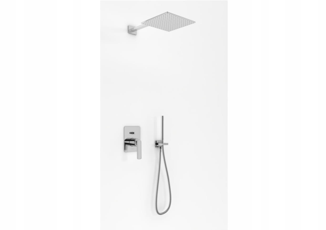 Sprchový set s dažďovou sprchou 25 cm a slúchadlom Axel Experience QW210E