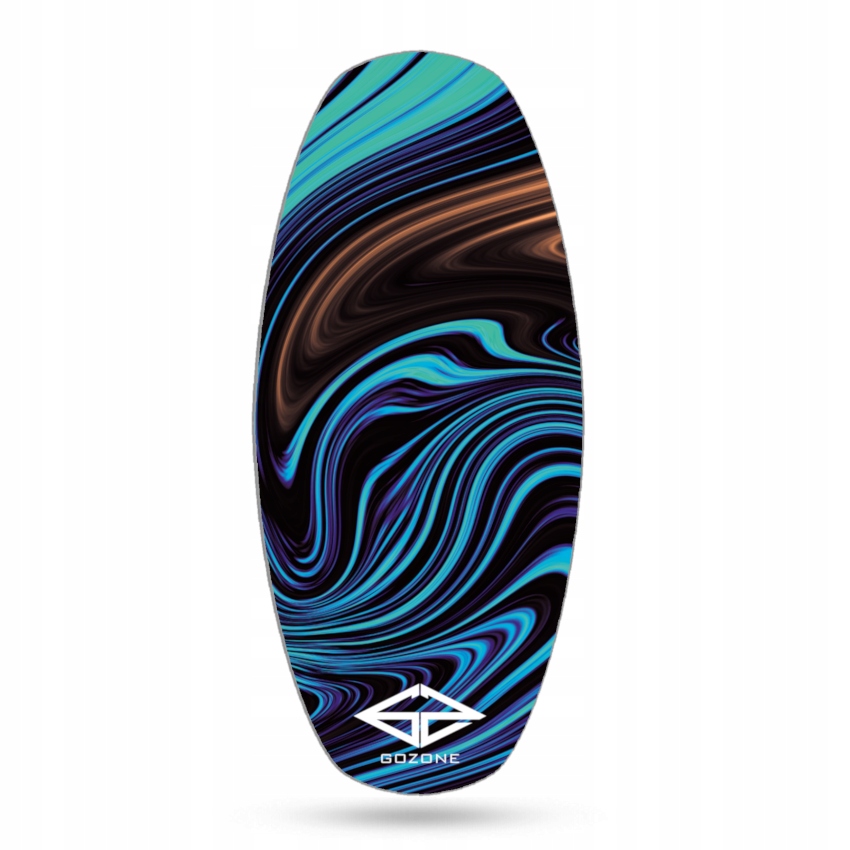 Skimboard GoZone Tropic Modrý Hpl [Velikost Junior 89 x 41 cm]