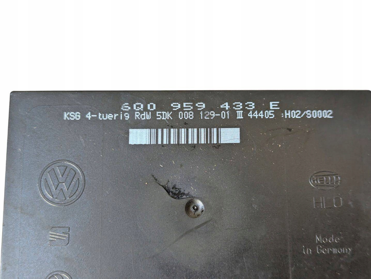 Unité commande confort SEAT Ibiza 3 2006 6Q0959433E