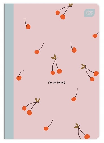 

Zeszyt A5 w kolorową 3-linię 16 kartek mix Girls