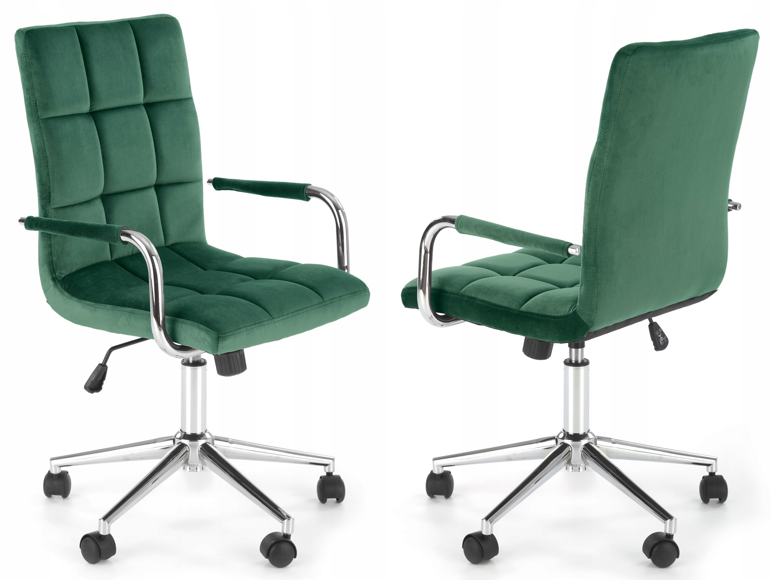 Fotel Biurowy Obrotowy Gonzo Zielony Halmar