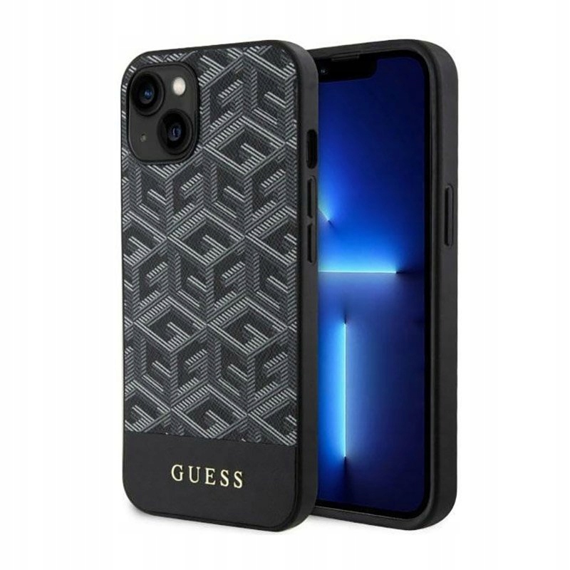 Guess MagSafe – Pouzdro pro iPhone 14 Plus (Černé)