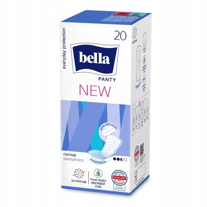 

Bella Panty New wkładki higieniczne 20szt.