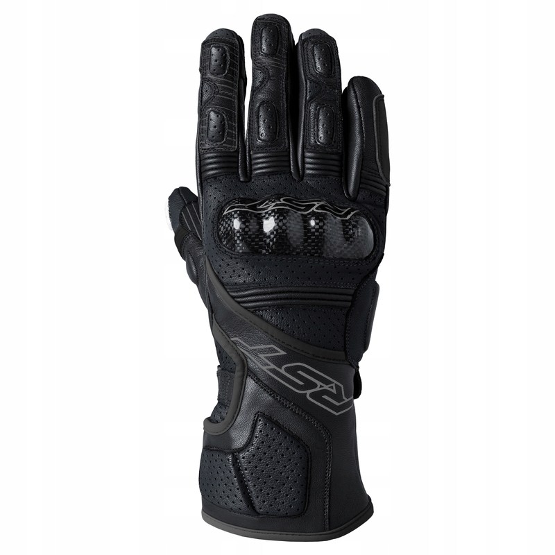 Motocyklové Rukavice Rst Fulcrum Black Black (L)