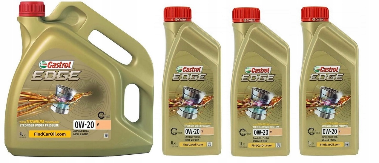 CASTROL EDGE 0W-20 V 7L