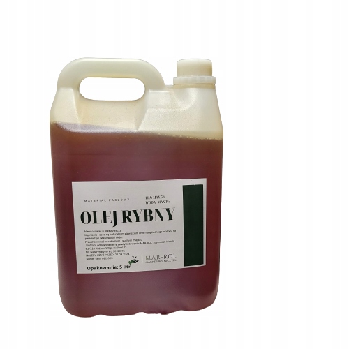 Olej z ryb-naturalny atraktor,znakomicie wabi 5 l