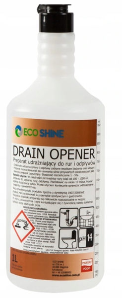

Eco Shine Drain Opener 1L do udrażniania rur