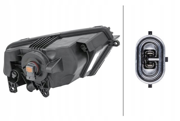 1ND 012 - ГАЛОГЕННАЯ ПРОТИВОТУМАННАЯ ФАРА С ЛАМПОЧКОЙ