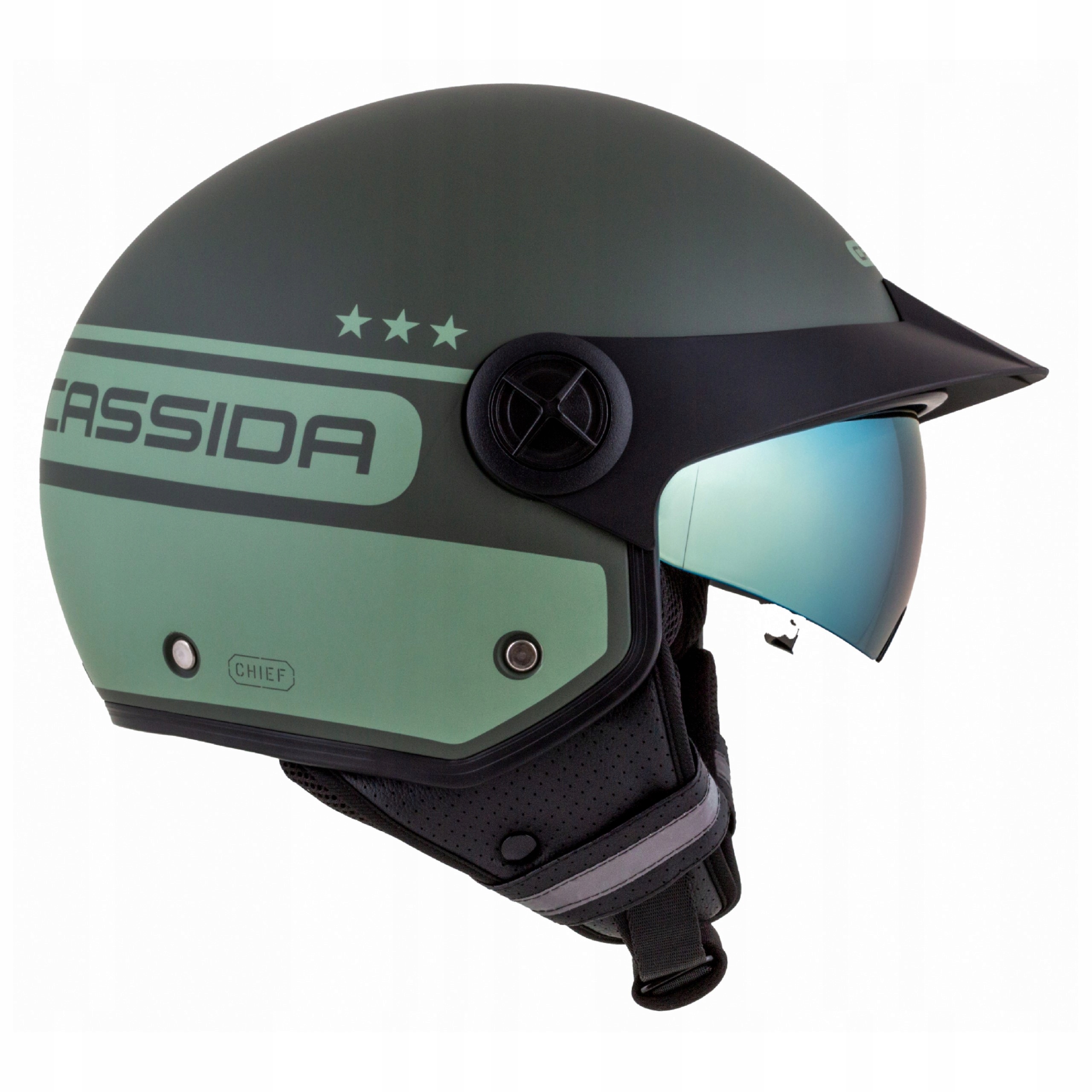 CASSIDA KASK MOTOCYKLOWY HANDY CHIEF+2X BLENDA XXL Model HANDY PLUS CHIEF