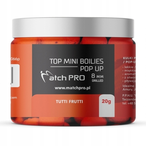 Kulki Pop-Up Tutti Frutti 8mm 20g Matchpro