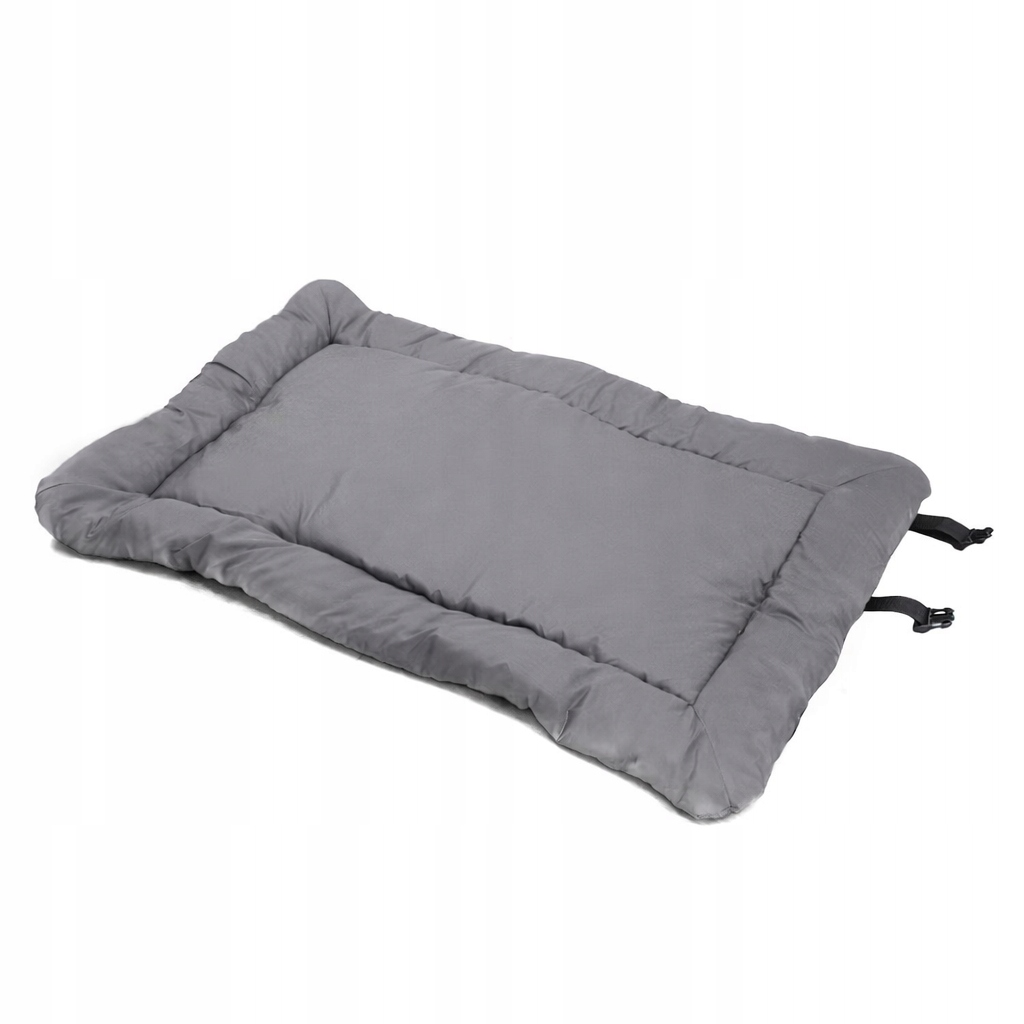 Levně Skládací Pelíšek Pro Psa S Přebalovací Podložkou A Úchytem, Šedá Barva