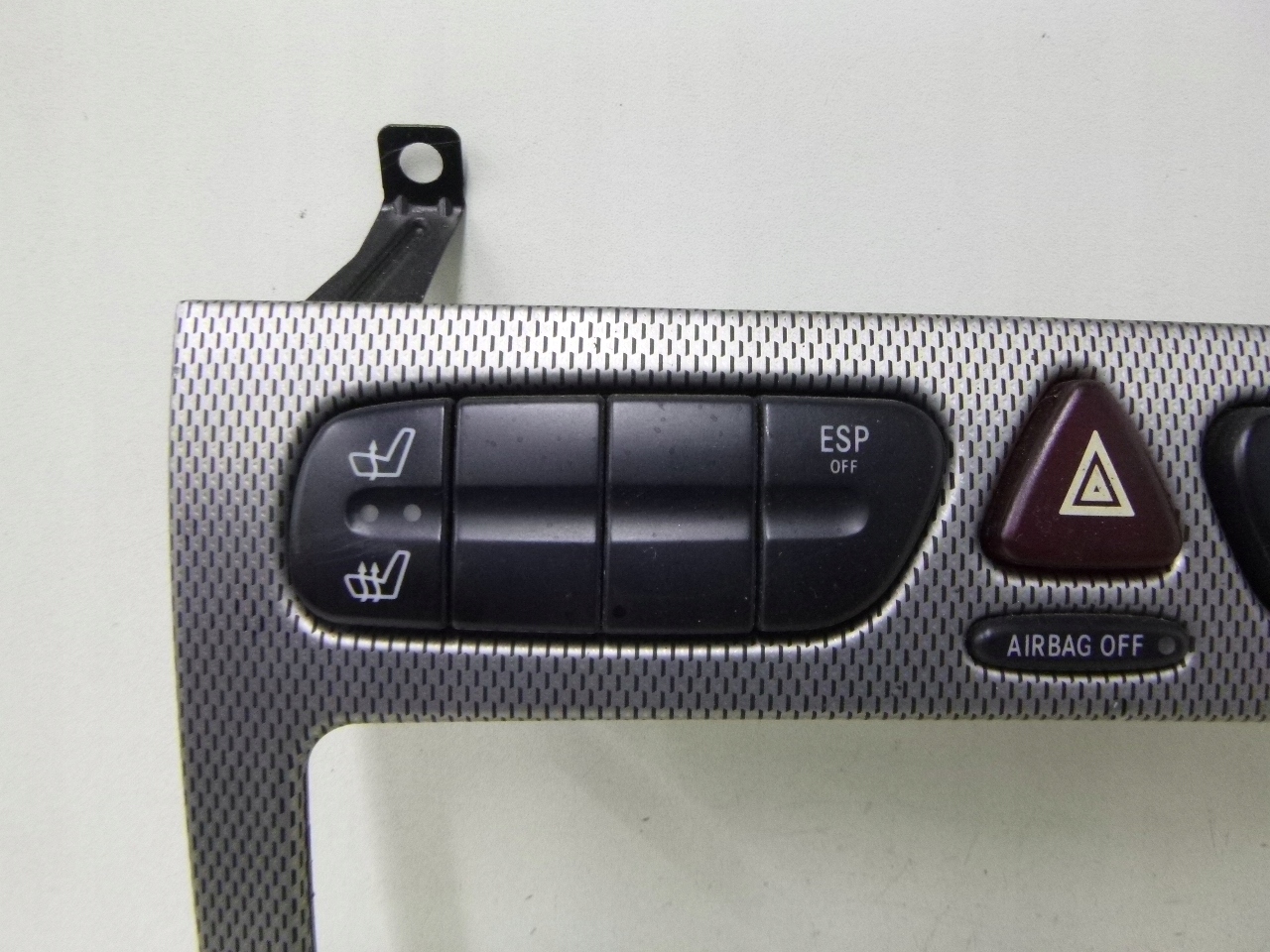 switch Panel of the heating seats MB W203
