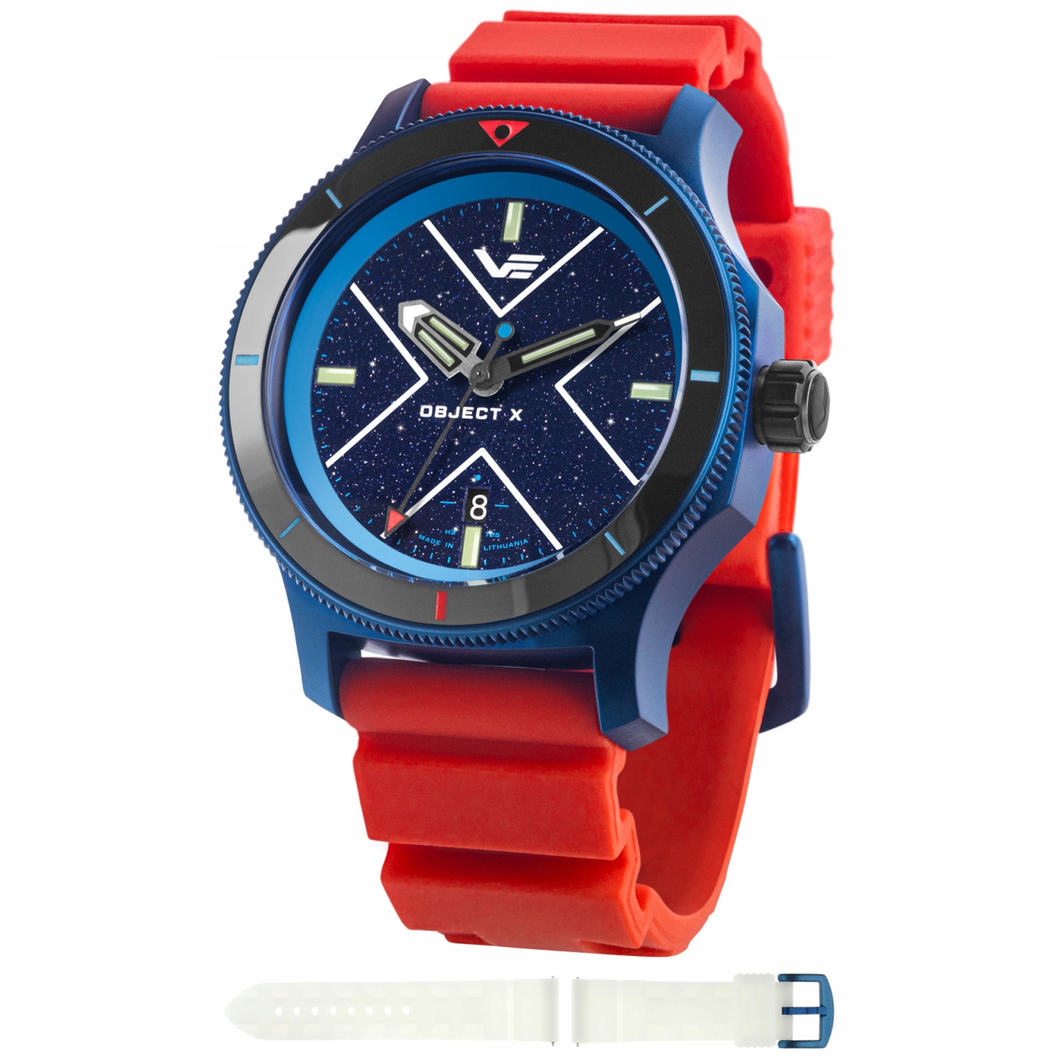 Pánské Hodinky Vostok Europe NH35A-599E776S Object X Automatic červené