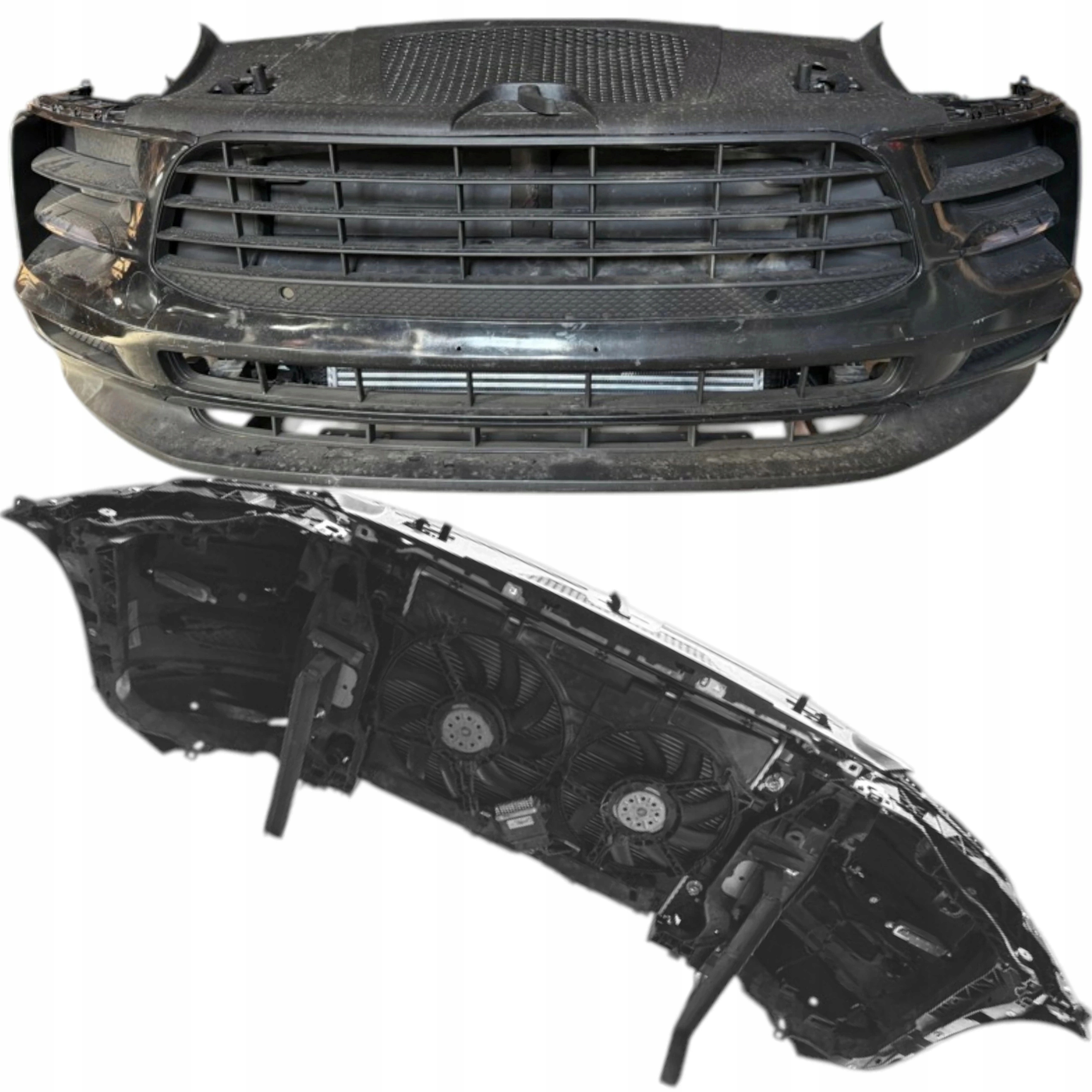 PORSCHE MACAN 19-21 running board support panel for radiators radiator bumper fan sider