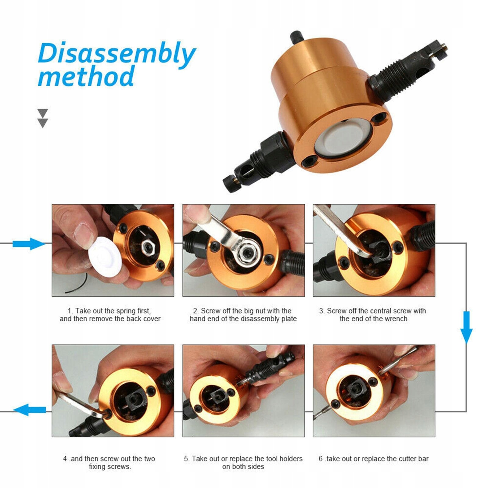 Nibbler do blachy Cutter Gold EAN (GTIN) 0719318082874