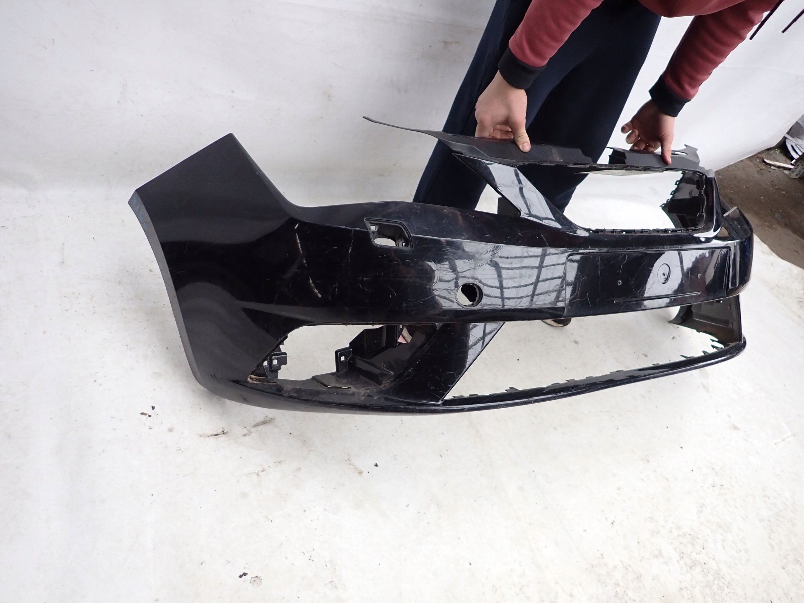 SEAT IBIZA IV 4 LIFT 12-17 bumper front front washer
