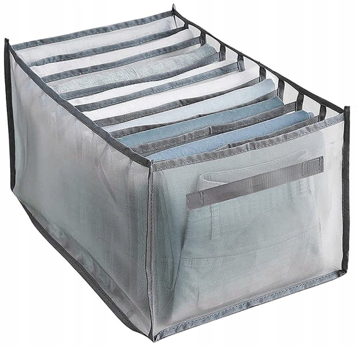 Organizer do szuflady szafy Spodnie JEANSY ubrania GARDEROBY PUDEŁKO Wkład Stan opakowania oryginalne