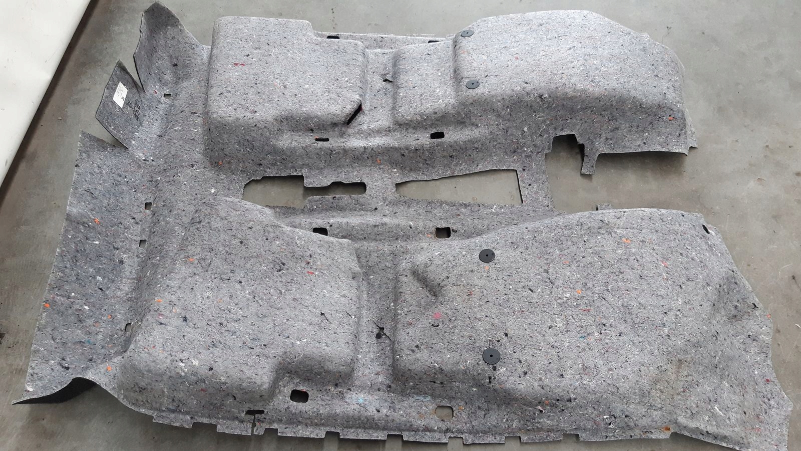 mats floor Skoda Fabia II 1,4 16V