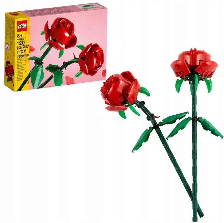 

Zestaw Lego Icons Roses 40460
