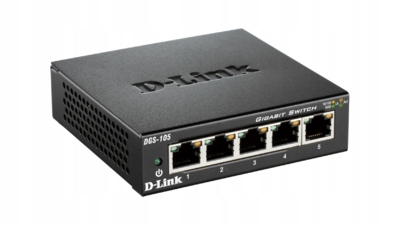 D-LINK 8-Port Gigabit Unmanaged Desktop Switch — 8