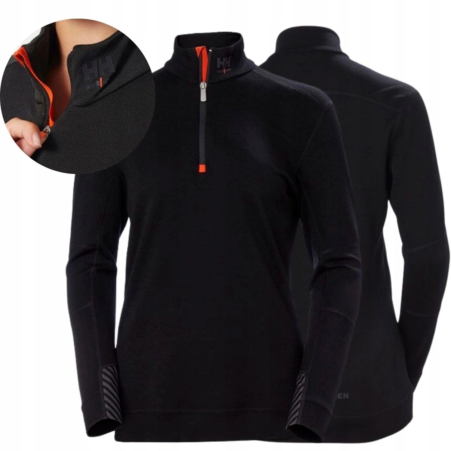 Koszulka termoaktywna damska wełna Merino Helly Hansen Lifa Merino 75210- L