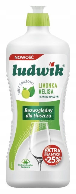 

Ludwik Płyn do naczyń limonka z melisą 450g Inco