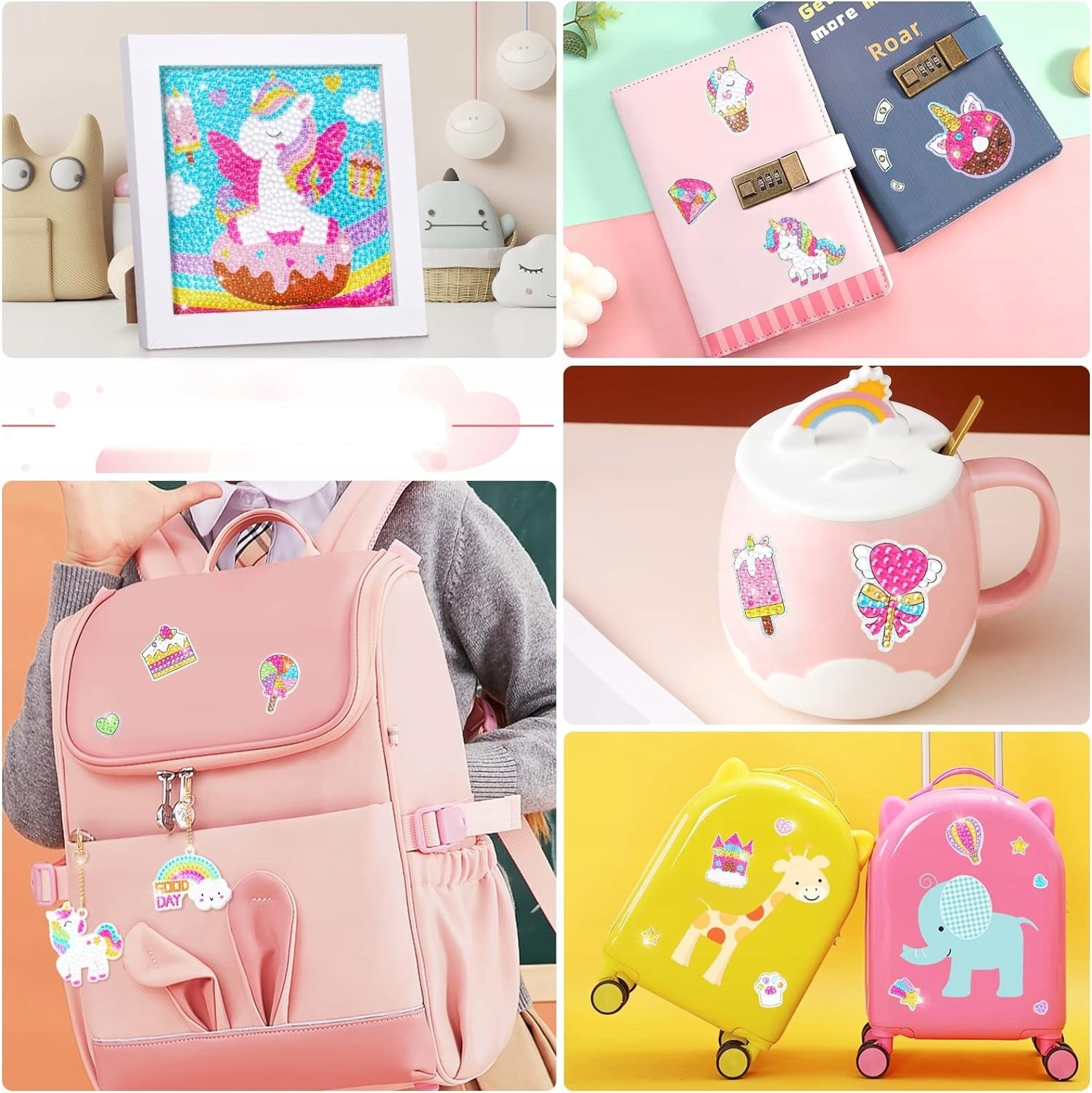 HAFT DIAMENTOWY 5D NAKLEJKI DIAMENTOWE MOZAIKA DLA DZIECI Kod producenta DiamontPainting