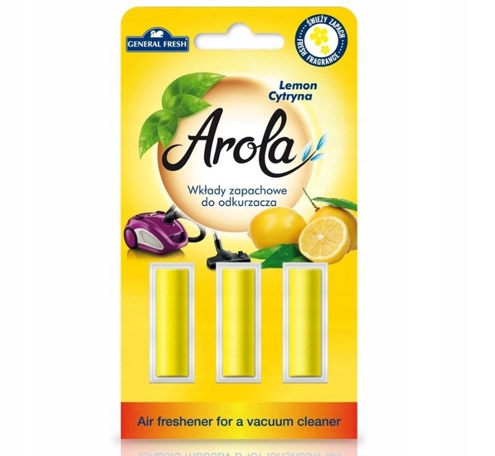 Zapach do odkurzacza cytryna General