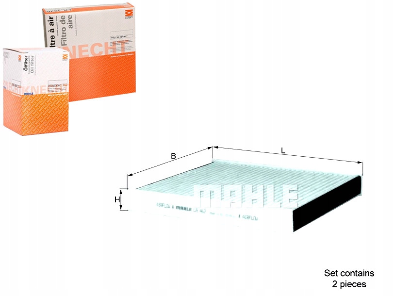 Knecht Kabinový Filtr 64119163329 64119272642 9272