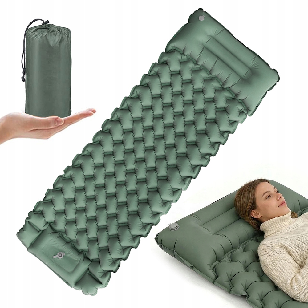 Matrace Turistická Nafukovací Matrace S Vestavěnou Nožní Pumpou