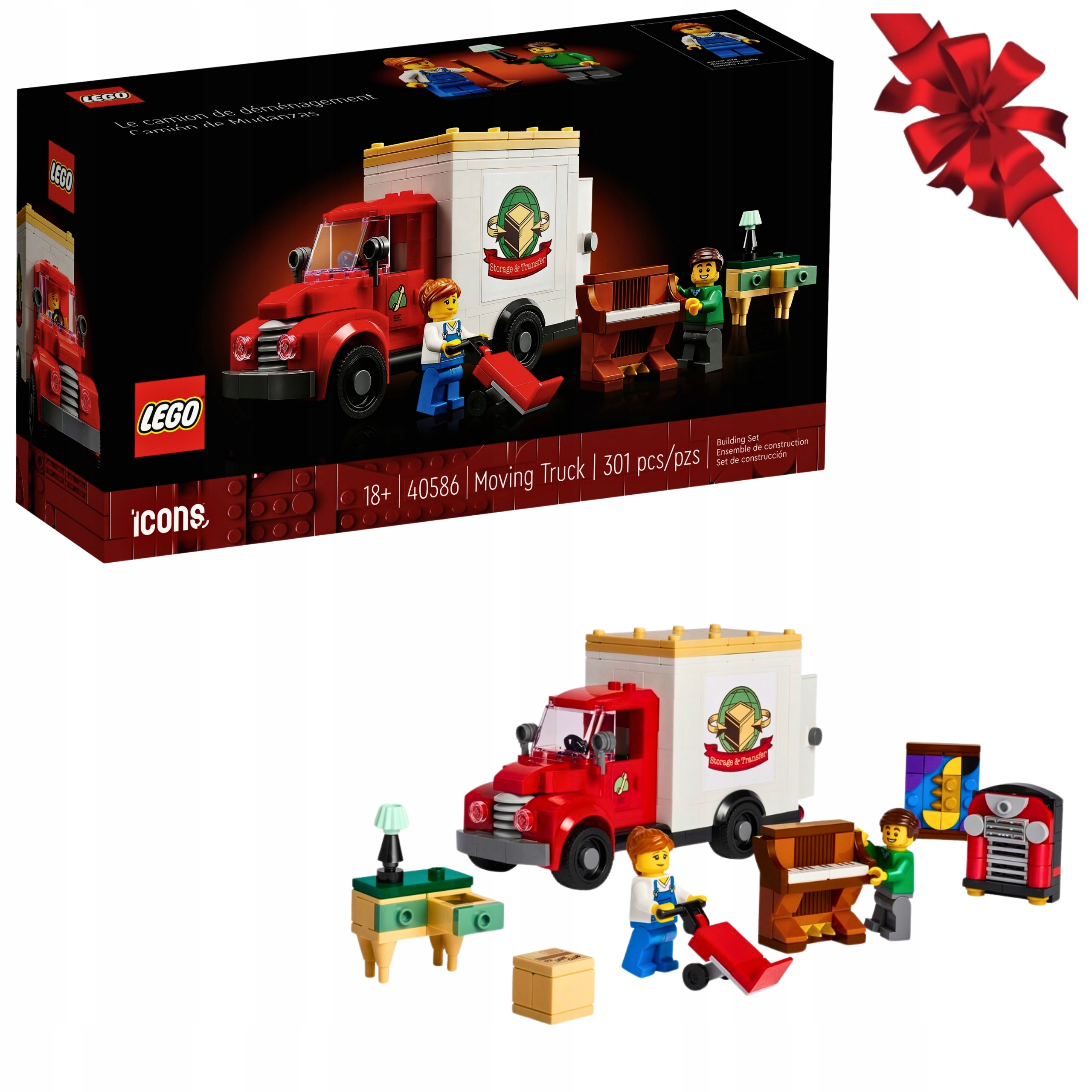 Sada Lego Icons 40586 Nákladní auto na stěhování Novinka Originální