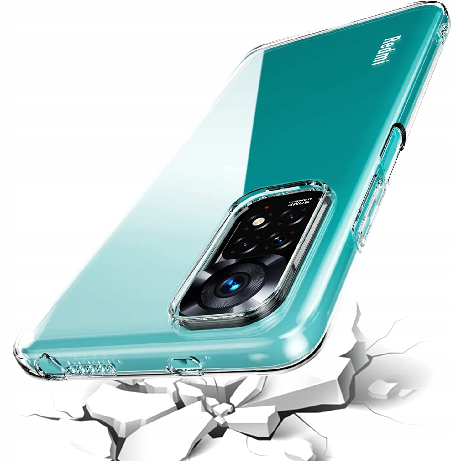 ETUI do XIAOMI REDMI NOTE 11 / 11S SLIM + SZKŁO Marka Case