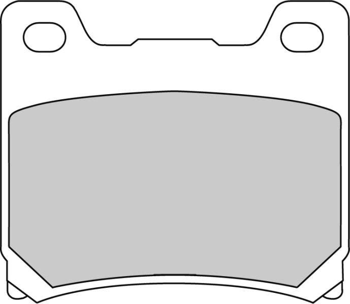 Klocki hamulcowe przód/tył FERODO FDB337ST