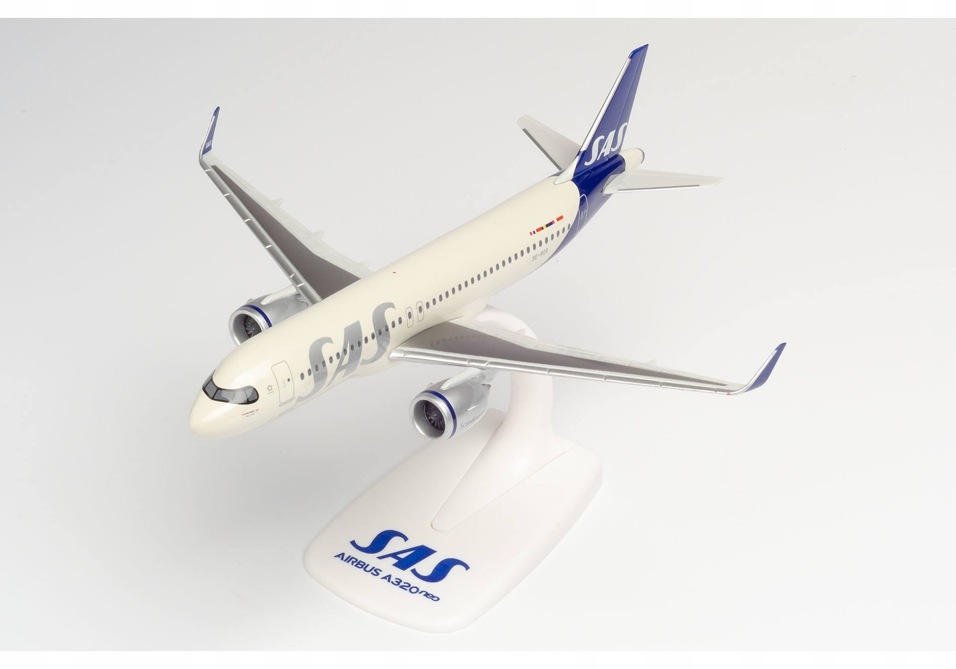 Herpa 612708 Sas Scandinavian Airlines Airbus A320 neo – -rox Roar Viking