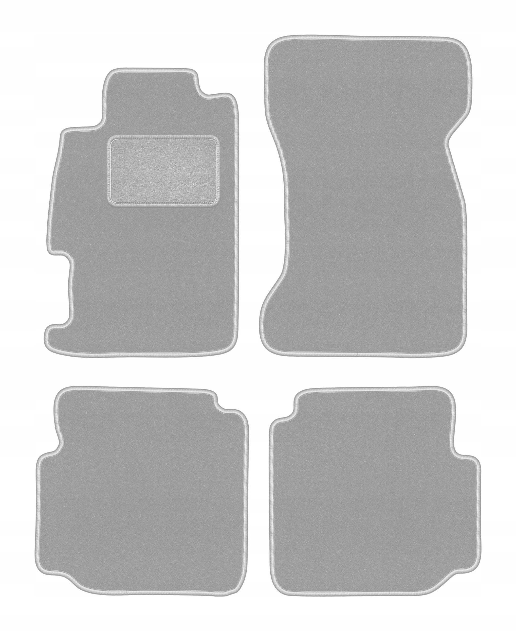 Velurové koberce pro Rover 600/618/620/623 1993-1999 komplet Oslo popel