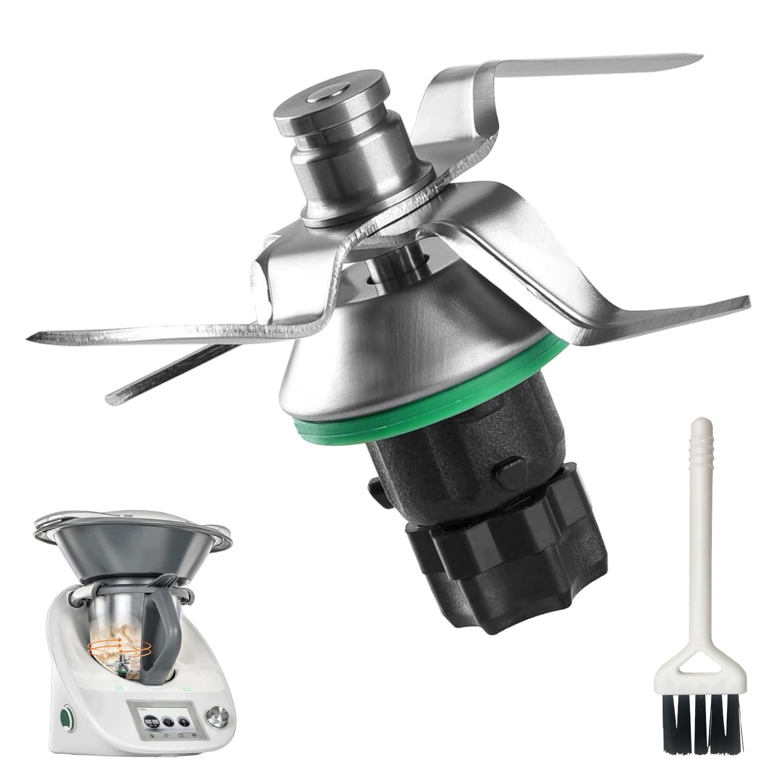 Nóż Do Vorwerk Thermomix TM5 TM6 Nóż Wymienny Do Miksowania Z Pierścieniem