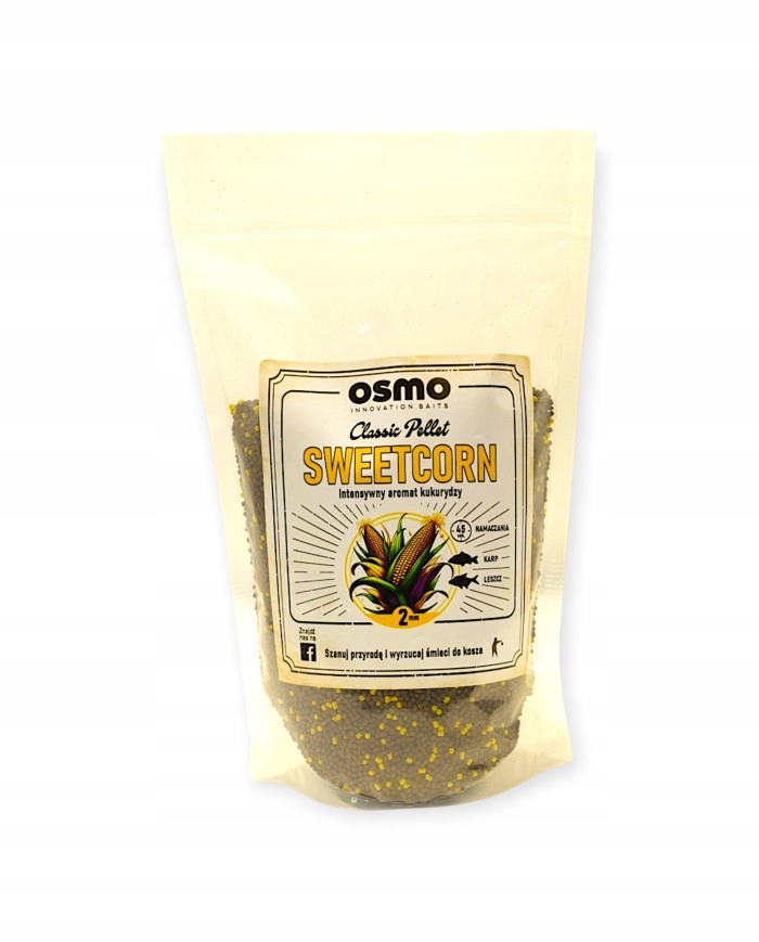 Pellet Zanętowy Osmo Classic Pellet Sweetcorn/ Słodka Kukurydza 0,8k