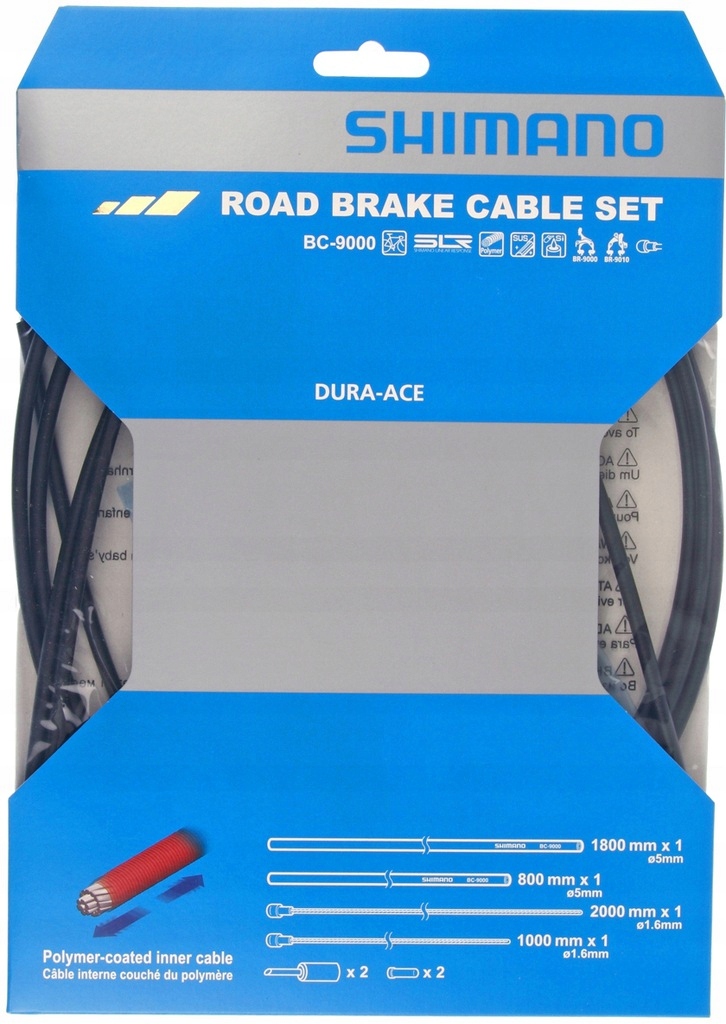 Sada lineárních a brzdových pancířů Road Shimano Dura-ace BC-9000