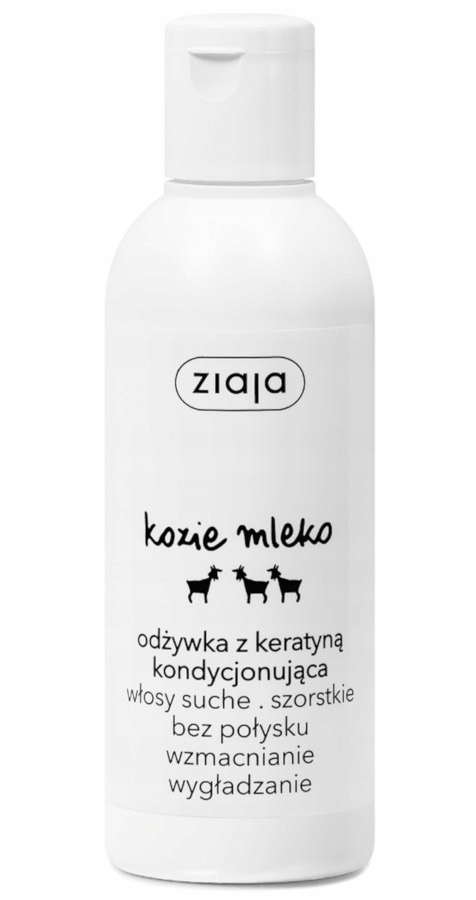 ZIAJA KOZIE MLEKO ODŻYWKA Z KERATYNĄ