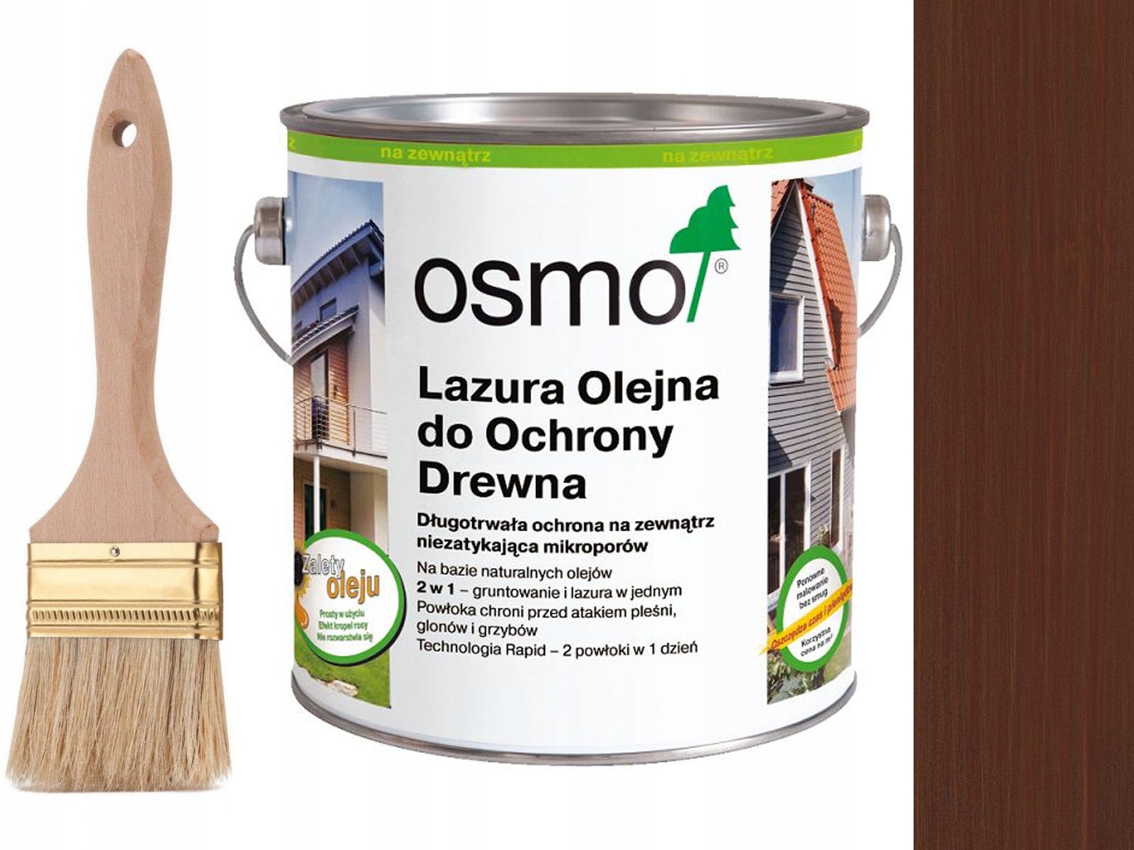 Osmo 703 Ochranná lazura na dřevo Mahagon 750 ml
