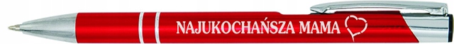 

Długopis Grawerowany Najukochańsza Mama
